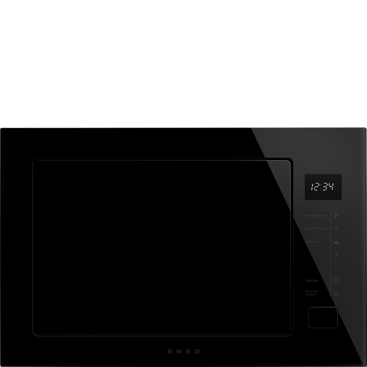 Smeg FMI225BI Built-In Microwave Oven - Black