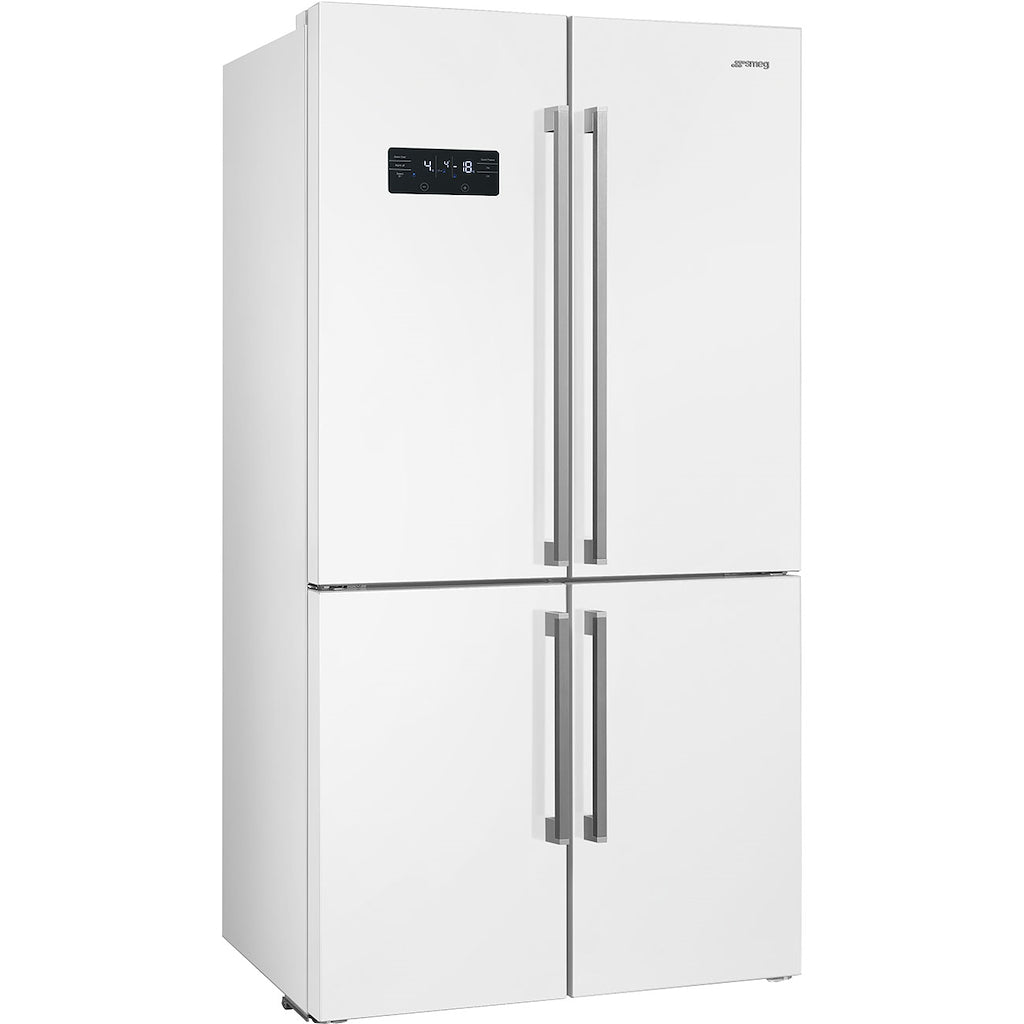 Smeg FQ60BDE 92cm American Four Door Fridge Freezer - White