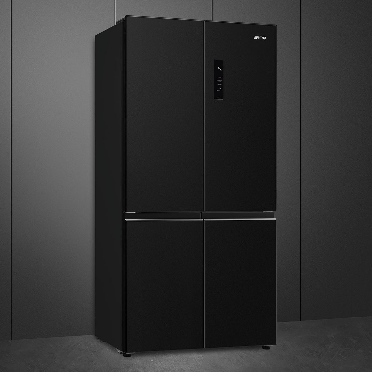 Smeg FQI60KD American Style Fridge Freezer - Dark Inox