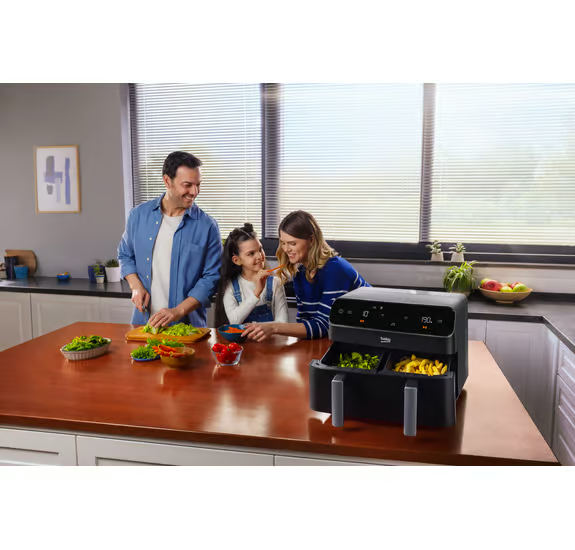 Beko FRL5387B ExpertFry Dual Zone Air Fryer - Black