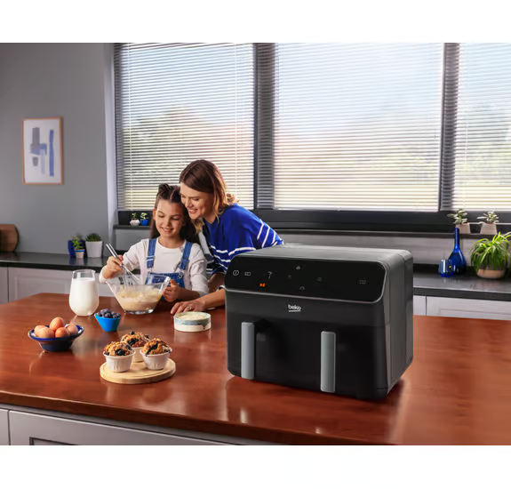 Beko FRL5387B ExpertFry Dual Zone Air Fryer - Black