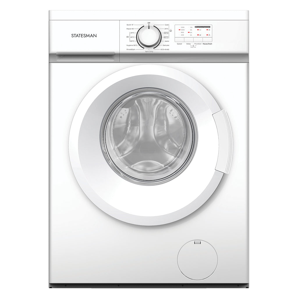Statesman FWM1610W 6kg 1000rpm Washing Machine - White