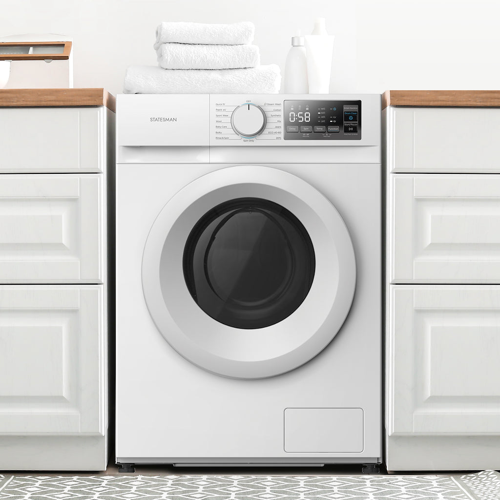 Statesman FWM1914W 9kg 1400rpm Washing Machine - White