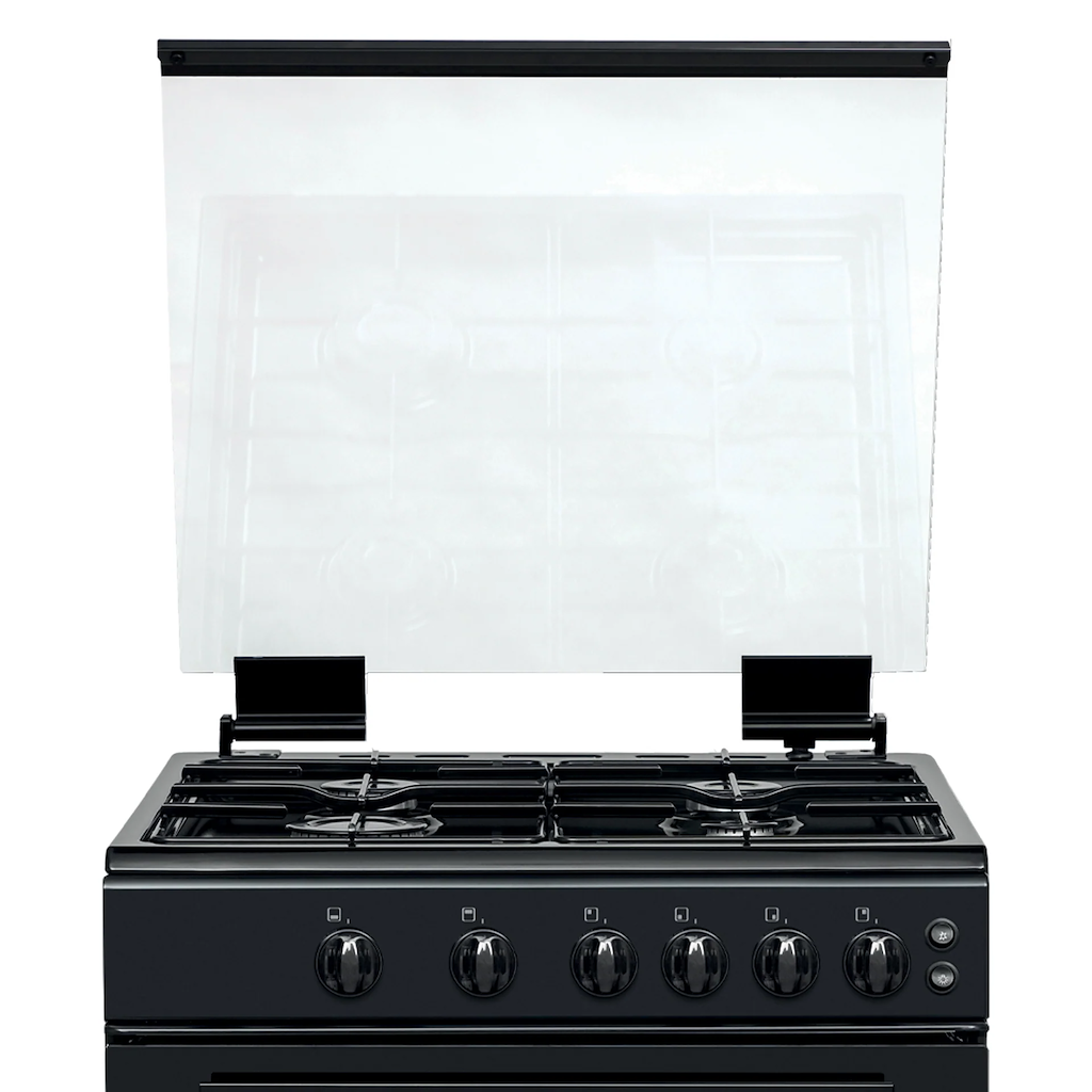 Statesman GDL60B 60cm Gas Double Oven - Black