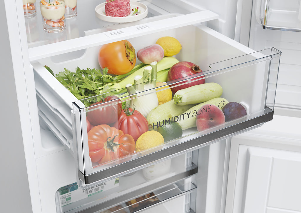 Haier HB50T618FMK Built-In Fridge Freezer - White - E Rated