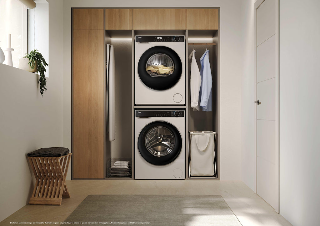 Haier HD120-E357U1-UK X Series 5 12kg Heat Pump Tumble Dryer - White - A++ Rated