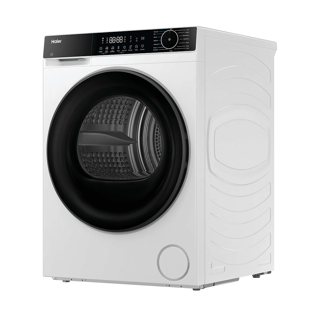 Haier HD120-E357U1-UK X Series 5 12kg Heat Pump Tumble Dryer - White - A++ Rated