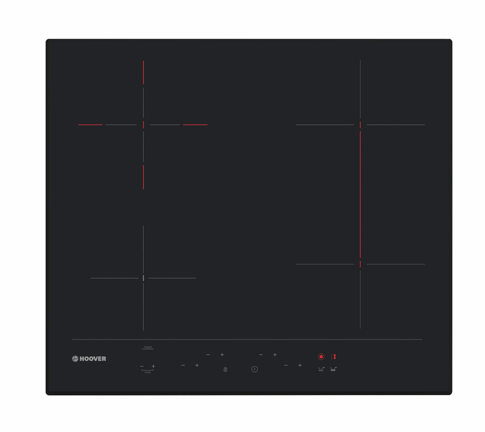 Hoover HH64DBB3P 60cm Ceramic Hob - Black