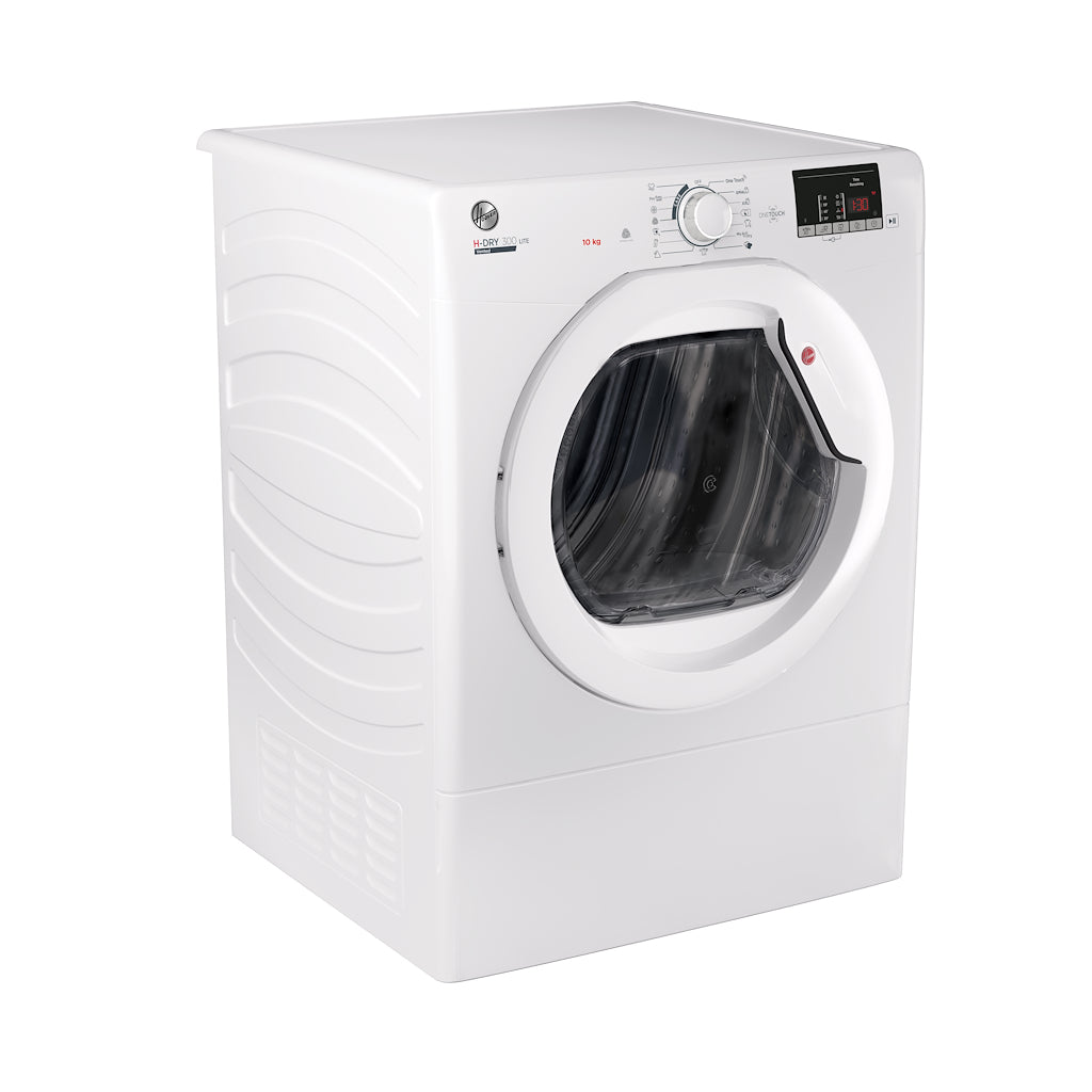 Hoover HLE V10DG-80 H-Dry 300 10kg Vented Tumble Dryer - C Energy Rated - White