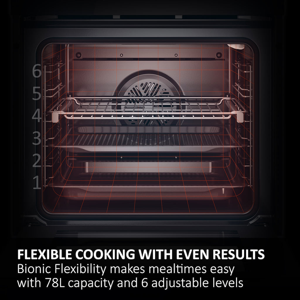 Haier H6 ID25G3HTB2 Built-In Single Oven with Steam Clean and WiFi