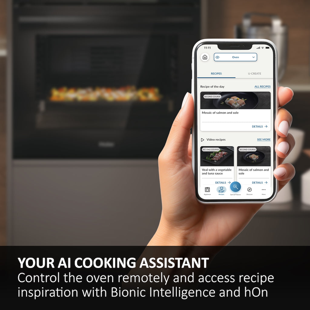 Haier H6 ID25G3HTB2 Built-In Single Oven with Steam Clean and WiFi
