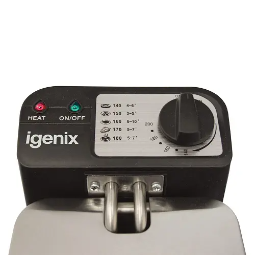 Igenix IG8015 1.5L Mini Fryer Stainless Steel