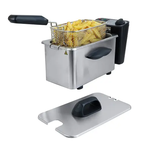Igenix IG8015 1.5L Mini Fryer Stainless Steel
