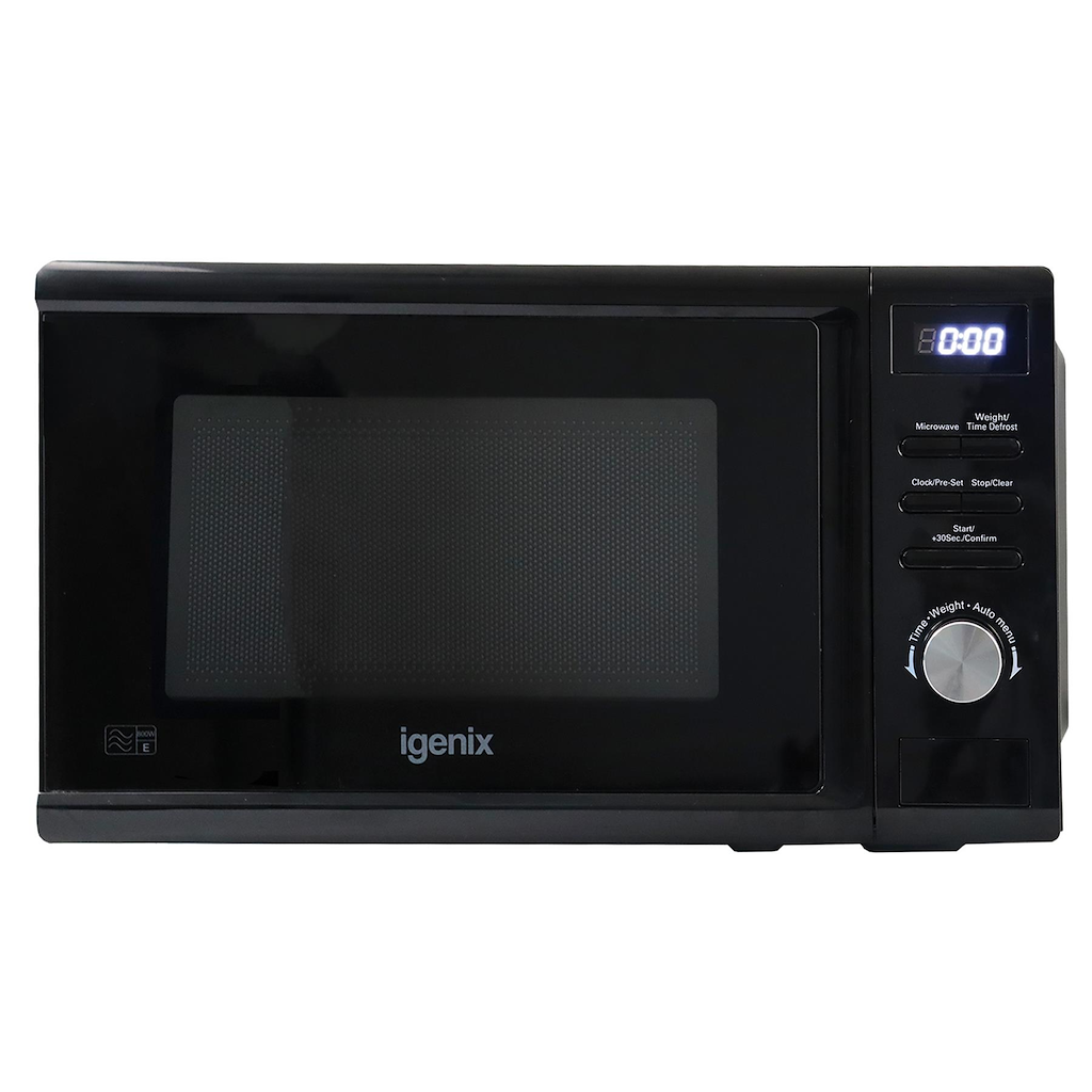 Igenix IGMD0820B 20 Litre 800W Digital Microwave - Black