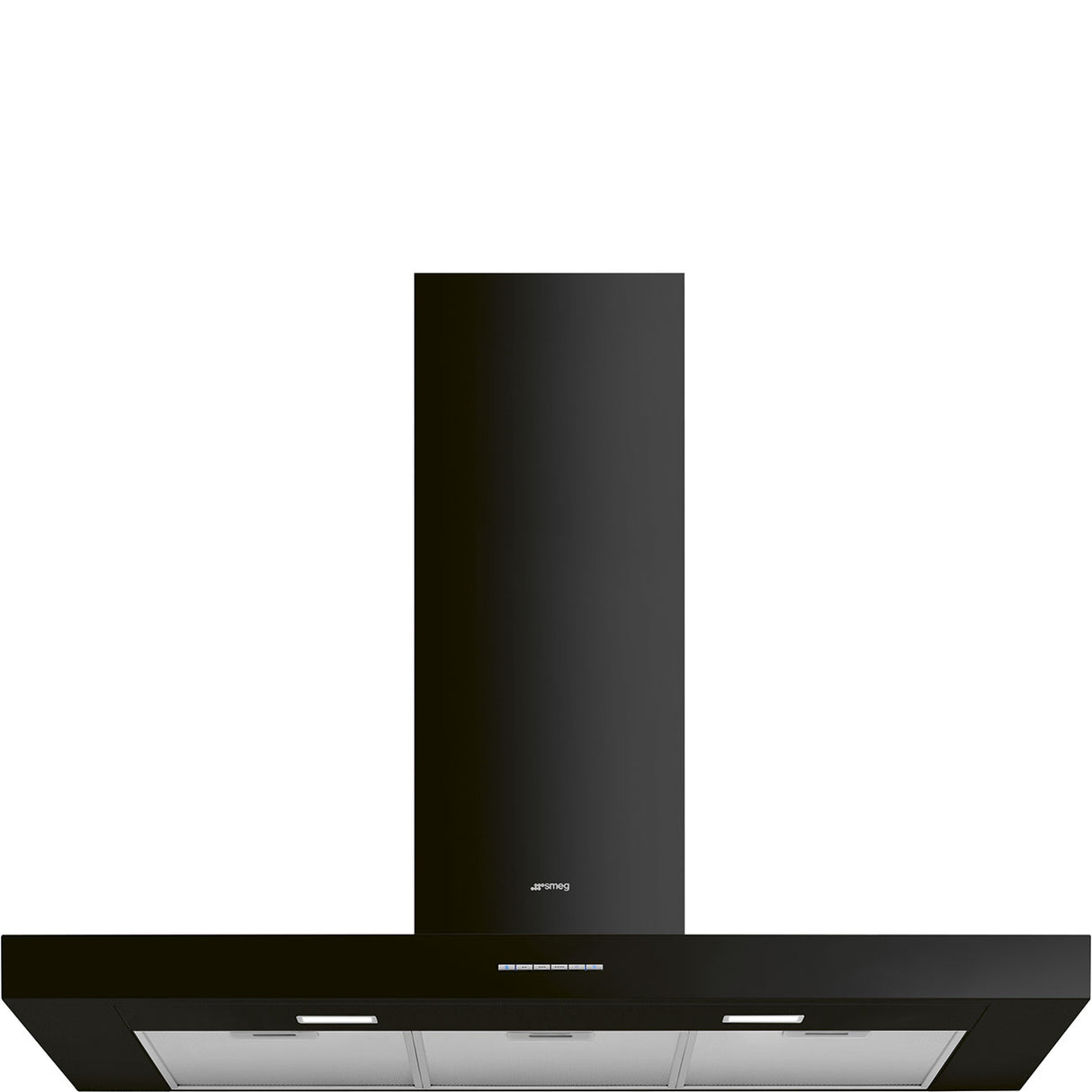 Smeg KBT100BL 100cm Chimney Cooker Hood - Black