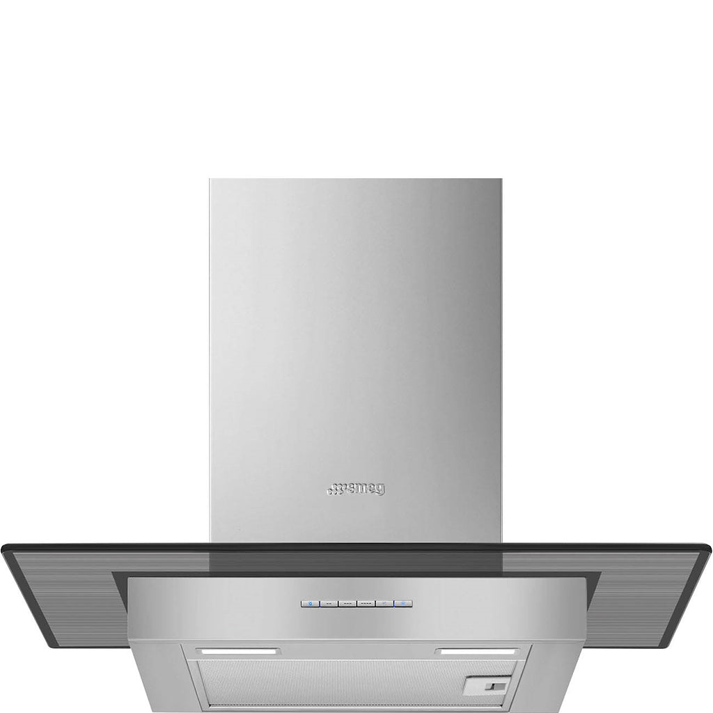 Smeg KBT600VE 60cm Chimney Hood, Stainless Steel & Glass