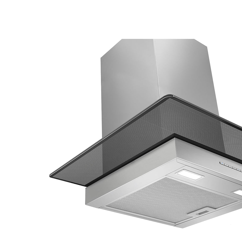 Smeg KBT600VE 60cm Chimney Hood, Stainless Steel & Glass