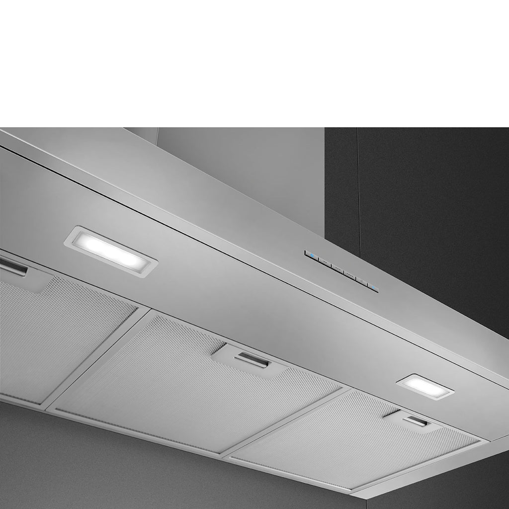 Smeg KBT900XE 90cm Chimney Hood, Stainless Steel