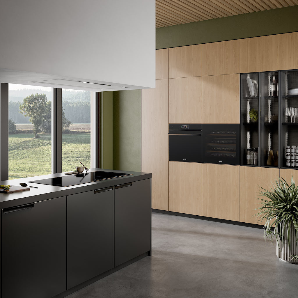 Smeg SIM6964R 90cm Dolce Stil Novo Induction Hob with Copper Trim