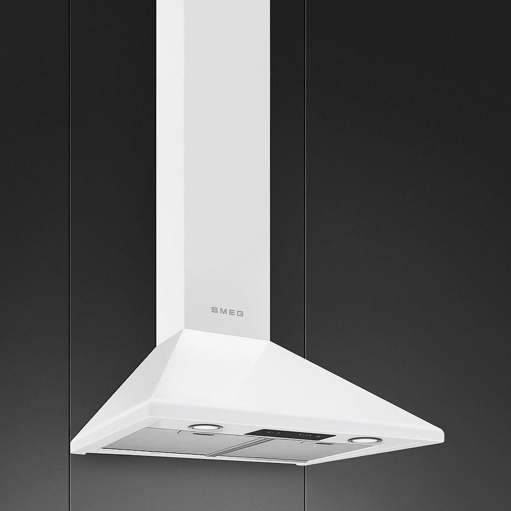 Smeg KSED65BE 60cm Chimney Hood, White
