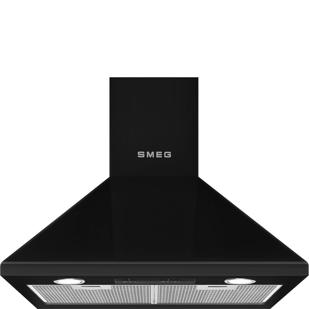 Smeg KSED65NEE 60cm Chimney Hood, Black
