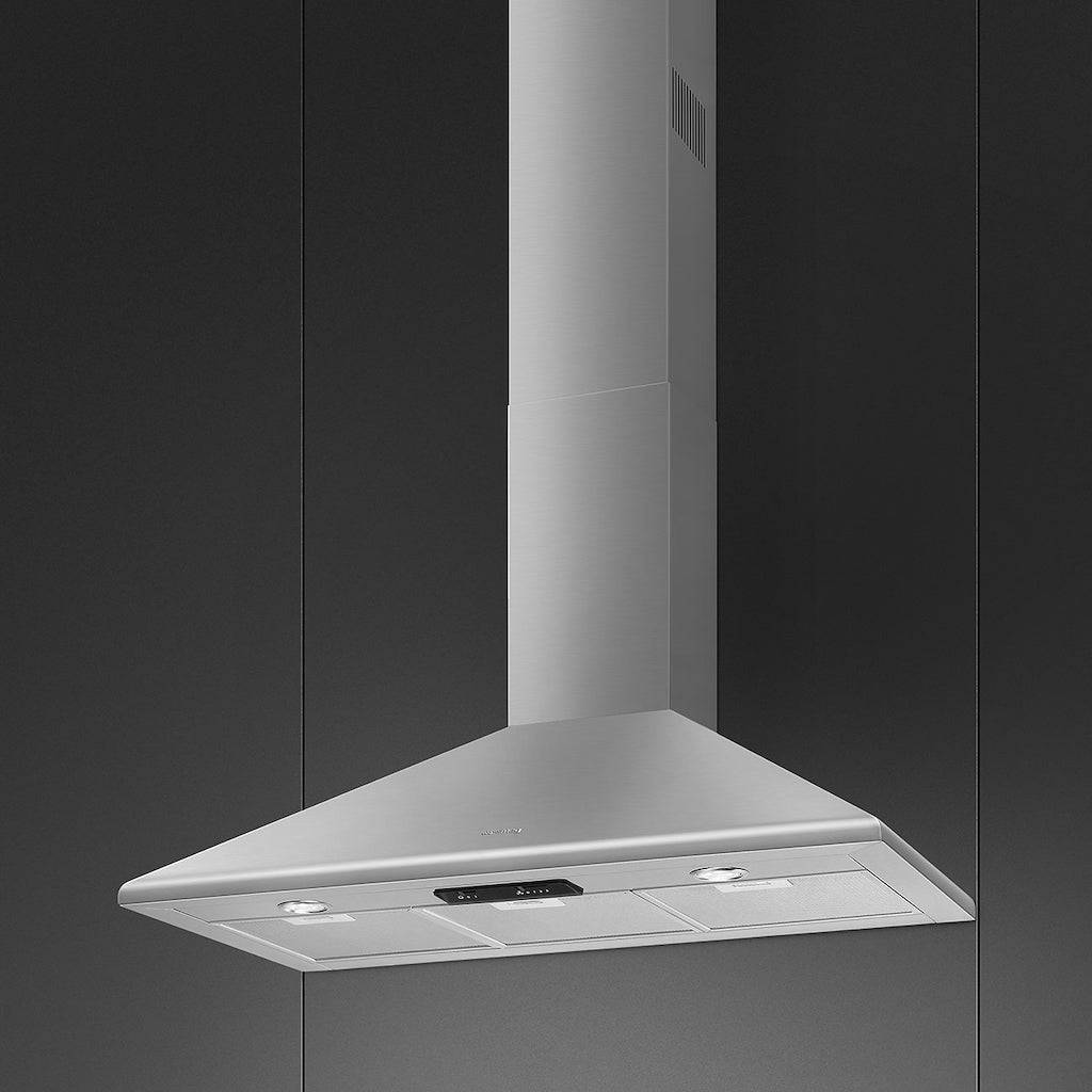 Smeg KSED95XE 90cm Chimney Hood, Stainless Steel