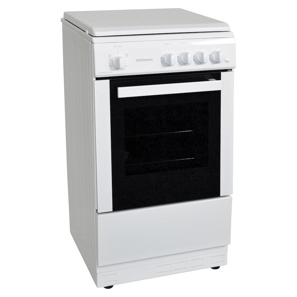 Statesman LEGACY50GSLF 50cm Single Cavity Gas Cooker with Top