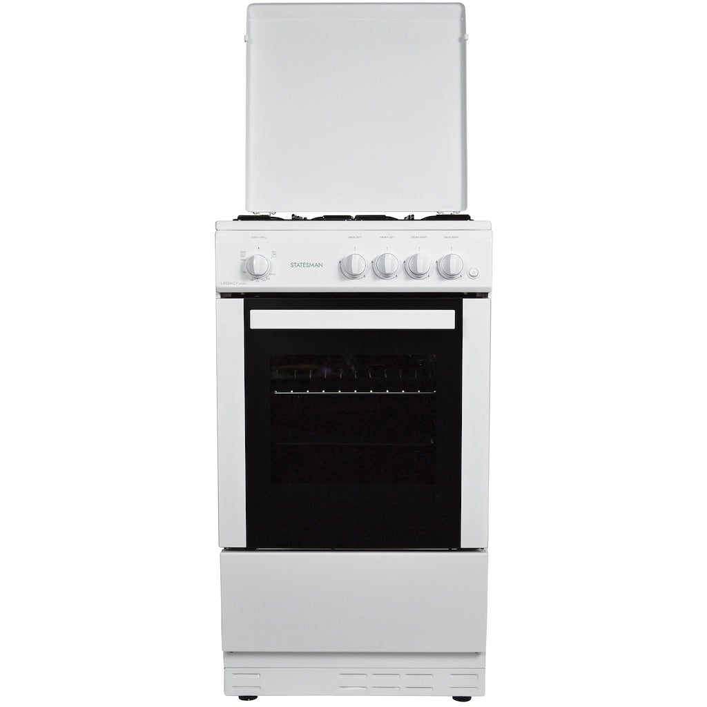 Statesman LEGACY50GSLF 50cm Single Cavity Gas Cooker with Top
