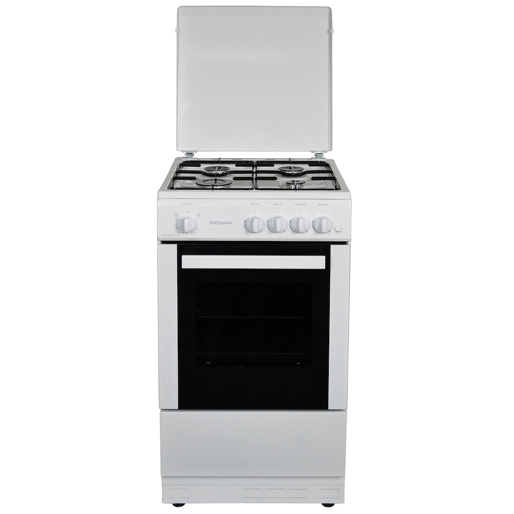 Statesman LEGACY50GSLF 50cm Single Cavity Gas Cooker with Top