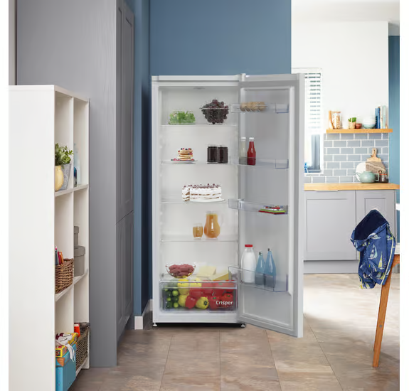 Beko LSG4545W Freestanding Tall Larder Fridge - White