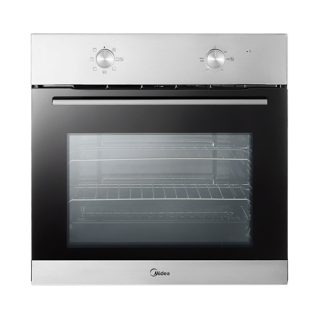 Midea Xpress MBO65M40M04E-SS Static Built-In Single Oven - Stainless Steel - A Rated