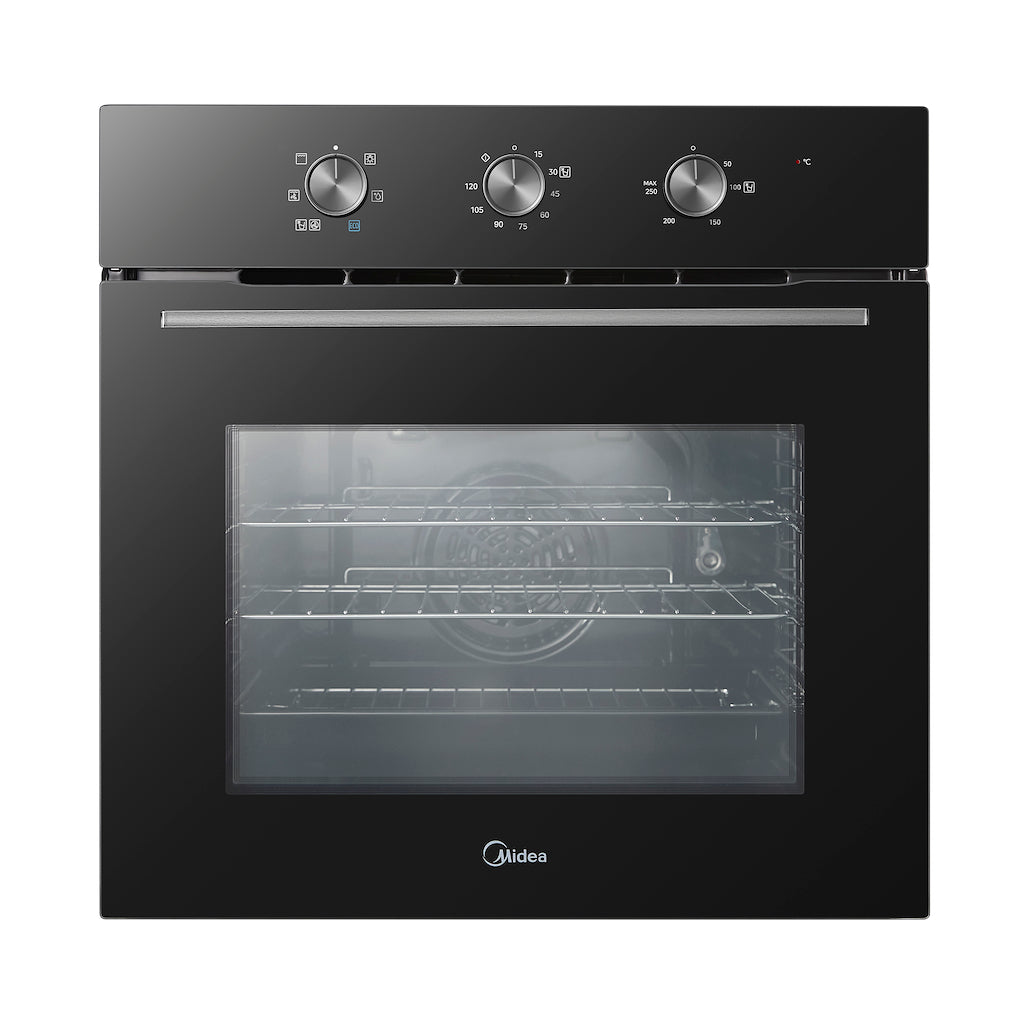Midea Xpress MBO65M90M1-BK Fan Built-In Single Oven - Black - A Rated
