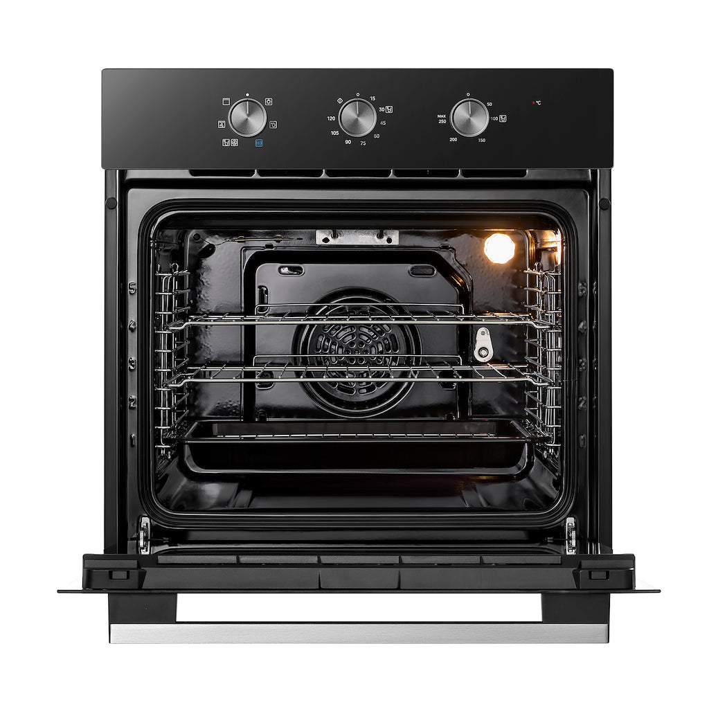 Midea Xpress MBO65M90M1-BK Fan Built-In Single Oven - Black - A Rated