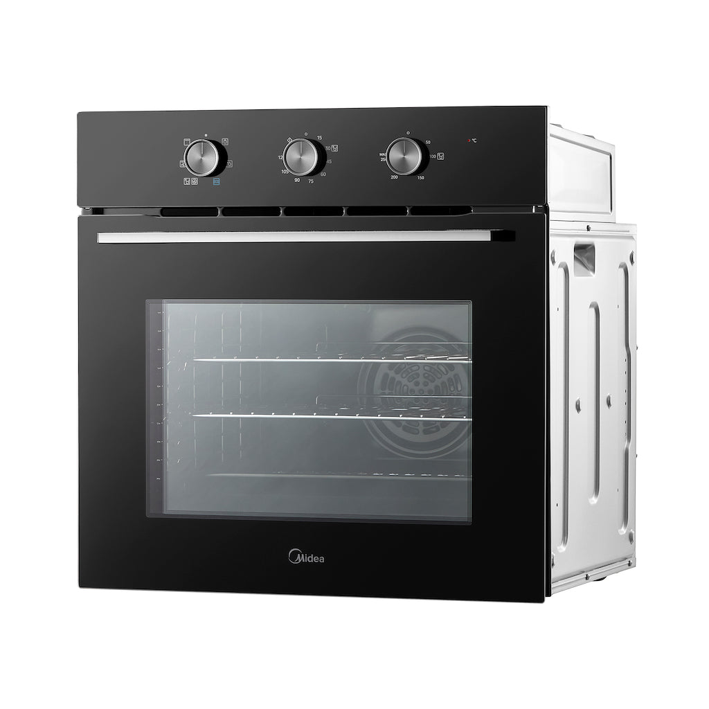 Midea Xpress MBO65M90M1-BK Fan Built-In Single Oven - Black - A Rated