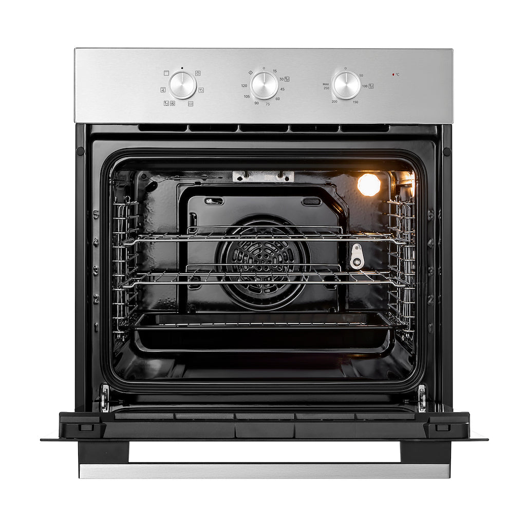 Midea Xpress MBO65M90M1-SS Fan Built-In Single Oven - Stainless Steel - A Rated