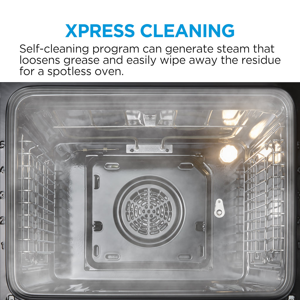 Midea Xpress MBO65M90M1-SS Fan Built-In Single Oven - Stainless Steel - A Rated