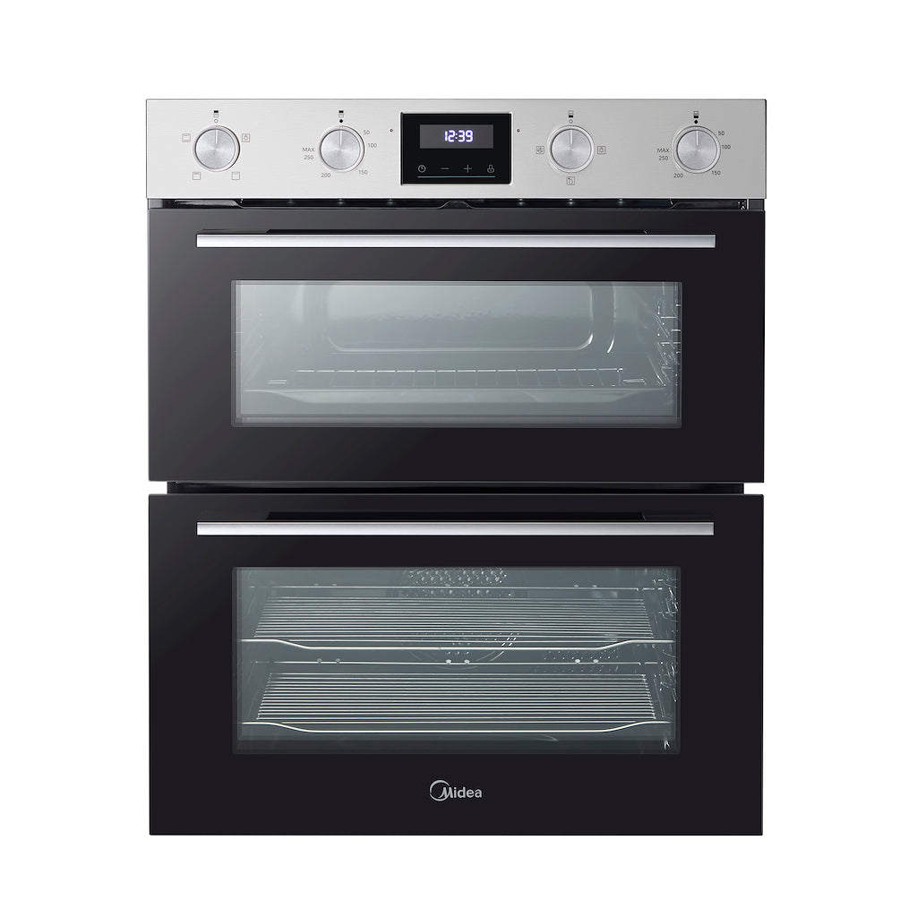 Midea MBOD50M3AD0-SS Fan Built-Under Double Oven - Stainless Steel - AA Rated