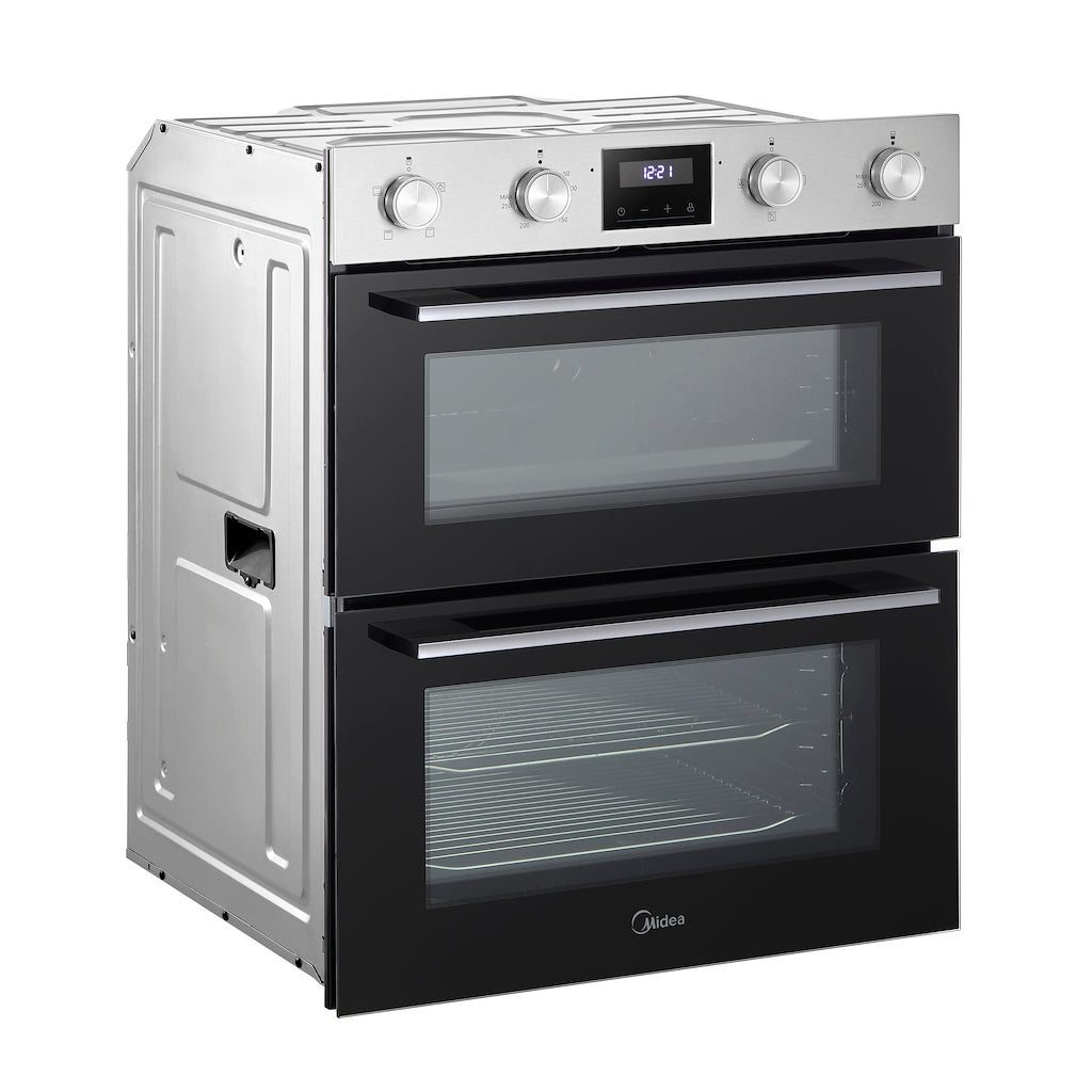 Midea MBOD50M3AD0-SS Fan Built-Under Double Oven - Stainless Steel - AA Rated
