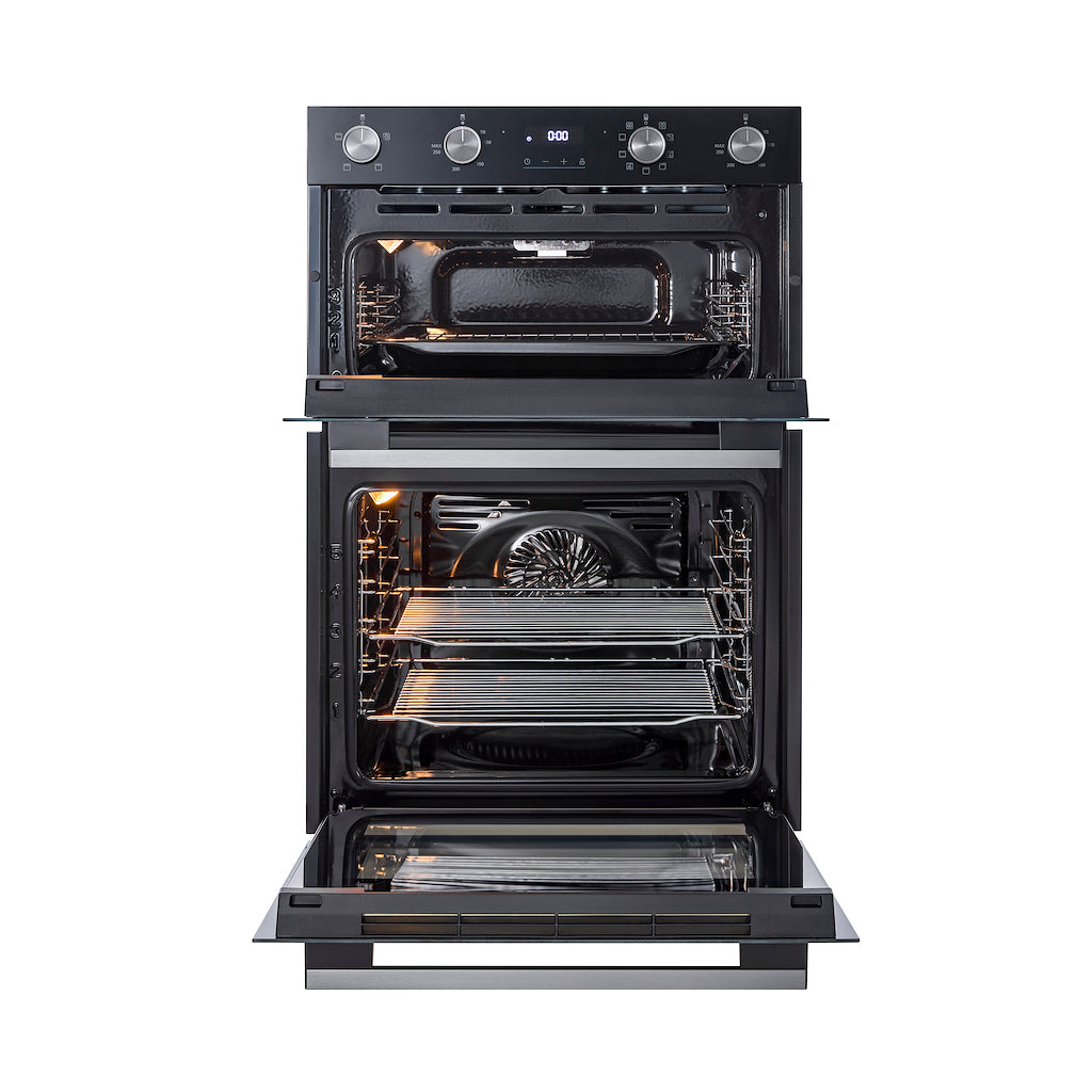 Midea MBOD70M30D0-BK Multifunction Built-In Double Oven - Black - AA Rated