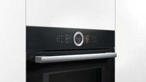Bosch CMG676BB1, Built-in compact oven with microwave function