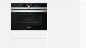 Siemens CM676G0S1, Built-in compact oven with microwave function