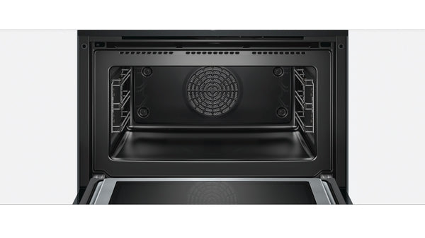 Bosch CMG676BB1, Built-in compact oven with microwave function