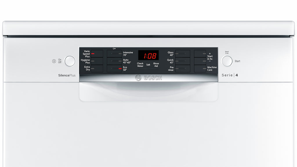 Bosch SMS46MW03G, Free-standing dishwasher
