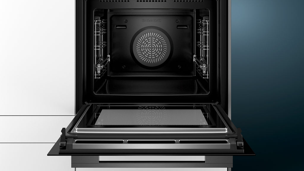 Siemens HN878G4B0, Built-in oven with added steam and microwave function