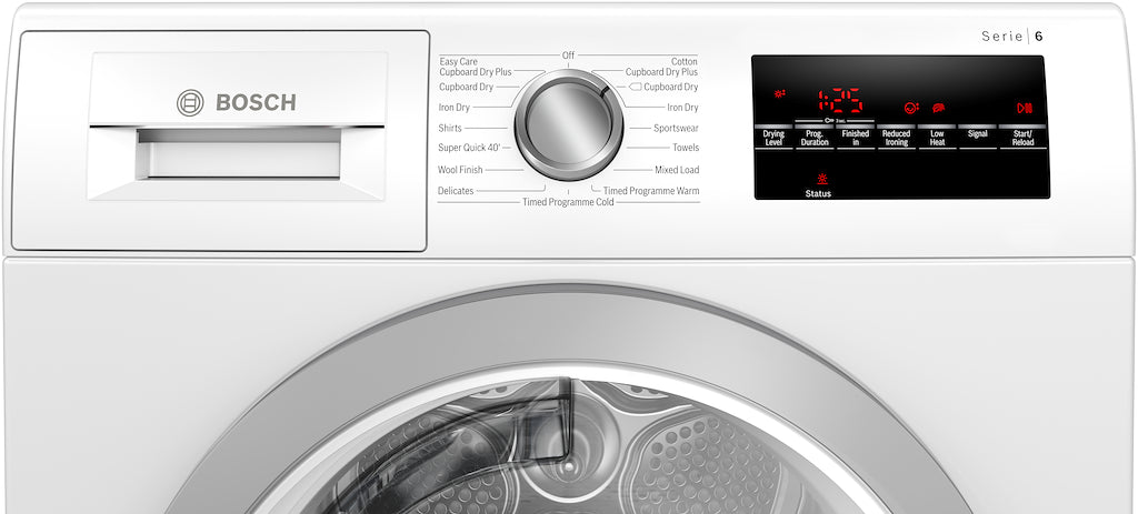 Bosch WTR87T82GB, Heat pump tumble dryer