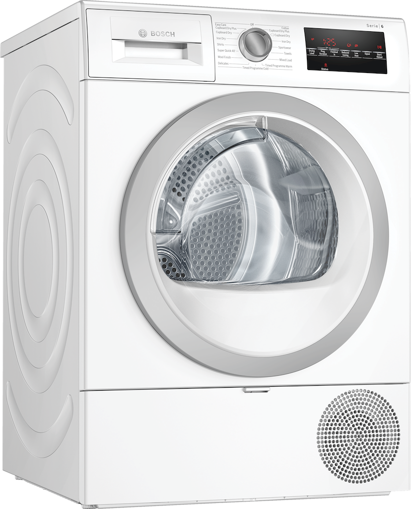 Bosch WTR87T82GB, Heat pump tumble dryer