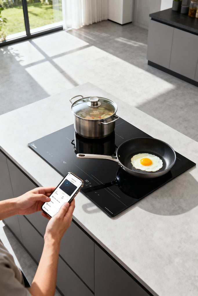 Midea Even Pro MIH744BE325GKD 60cm Induction Hob - Black