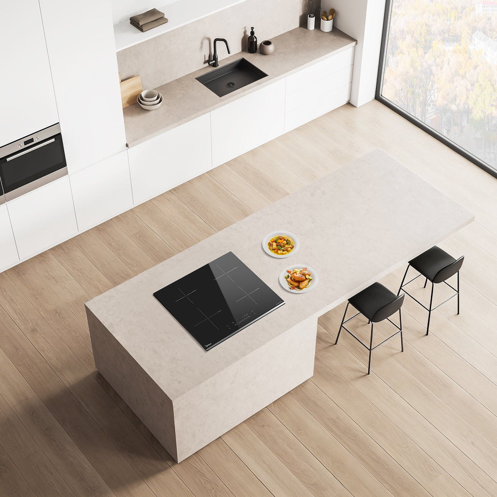 Midea Even Pro MIH744E325GK 60cm Induction Hob - Black