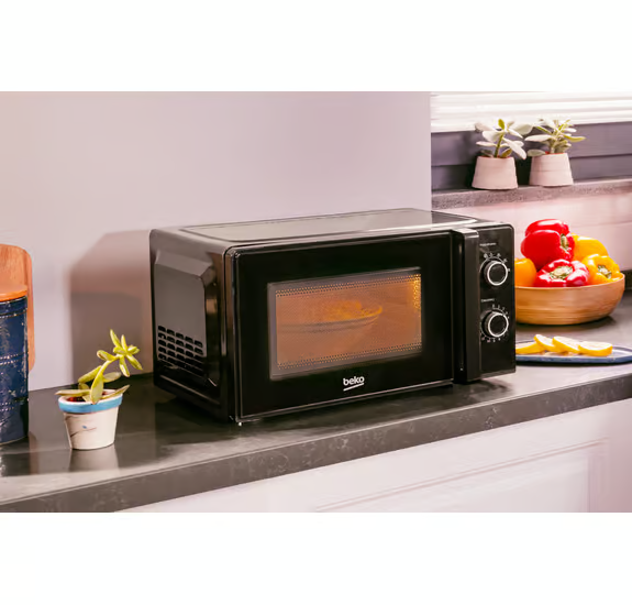 Beko MOC20100BFB 700W 20 Litre Compact Microwave - Black