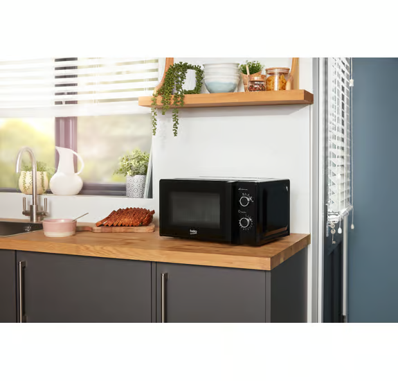 Beko MOC20100BFB 700W 20 Litre Compact Microwave - Black